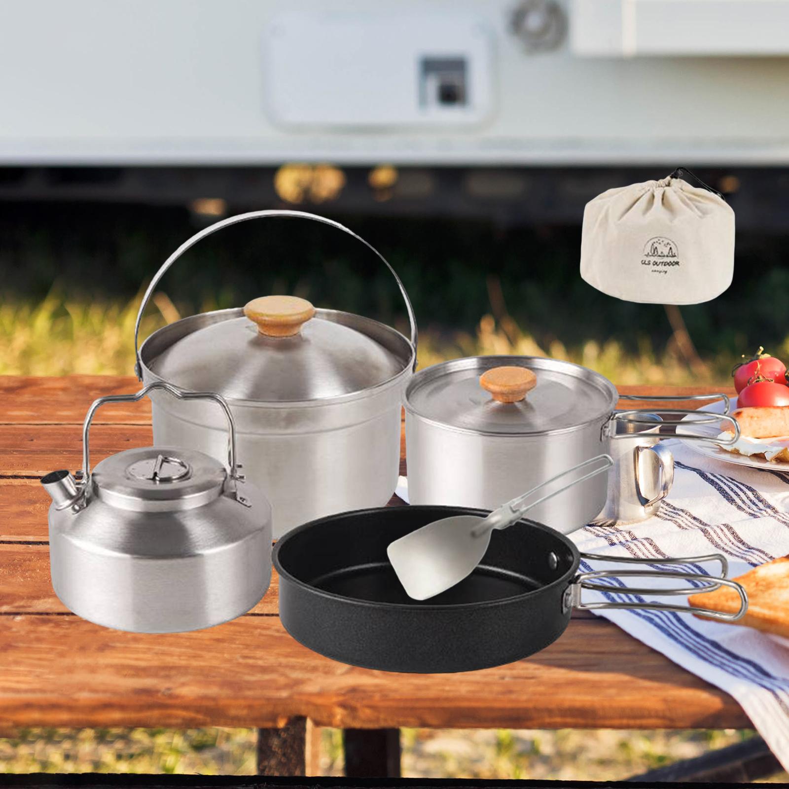 Camping Cooking Frying Pan - Pentole da campeggio Attrezzatura da cucina