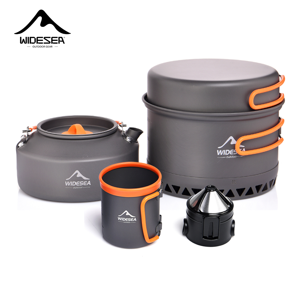 Camping Cooking Utilities - Stoviglie da campeggio Set di pentole