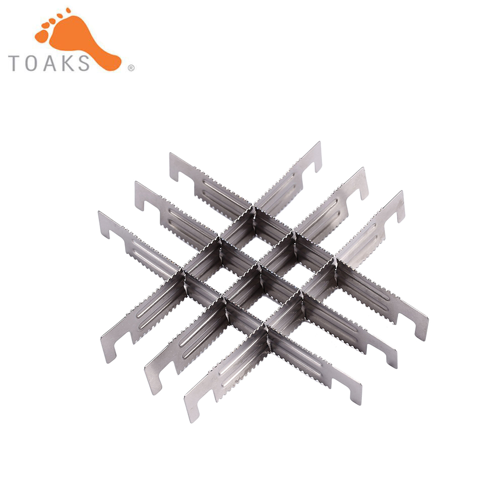Camping Cooking Wood Stove - 2/4/6pcs toak stufa a legna in