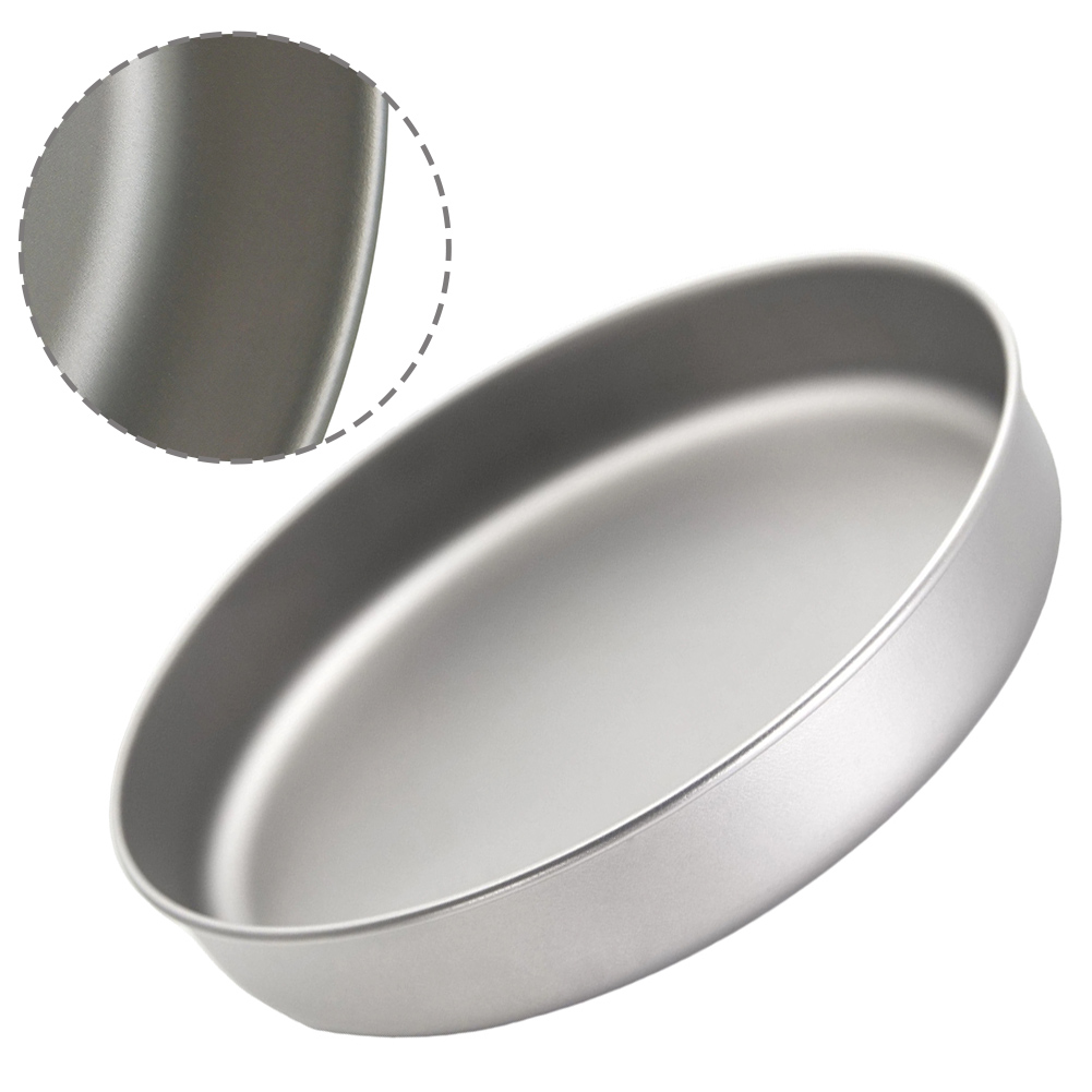 Camping Cooking Frying Pan - Ultraleggero Pure Ti Padella Pentola da