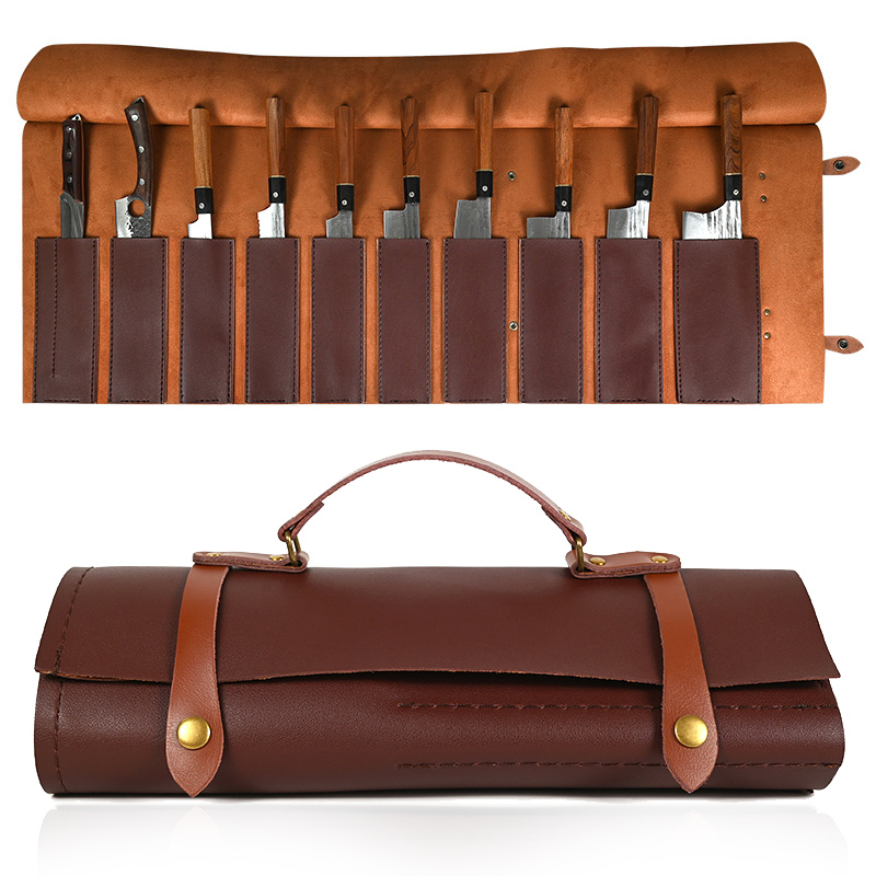 Camping Cooking Utensil Bag - 8 9 11 Slot Coltello da