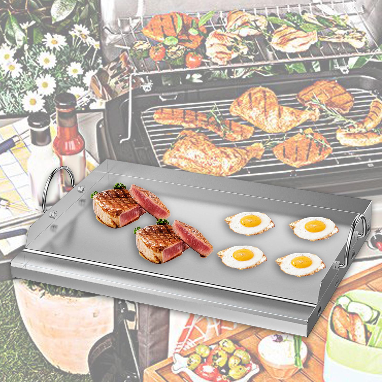 Camping Cooking Flat Top - Piastra da cucina in acciaio inossidabile