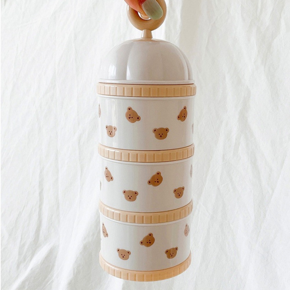 Bear Canister Food - Scatola per latte in polvere per