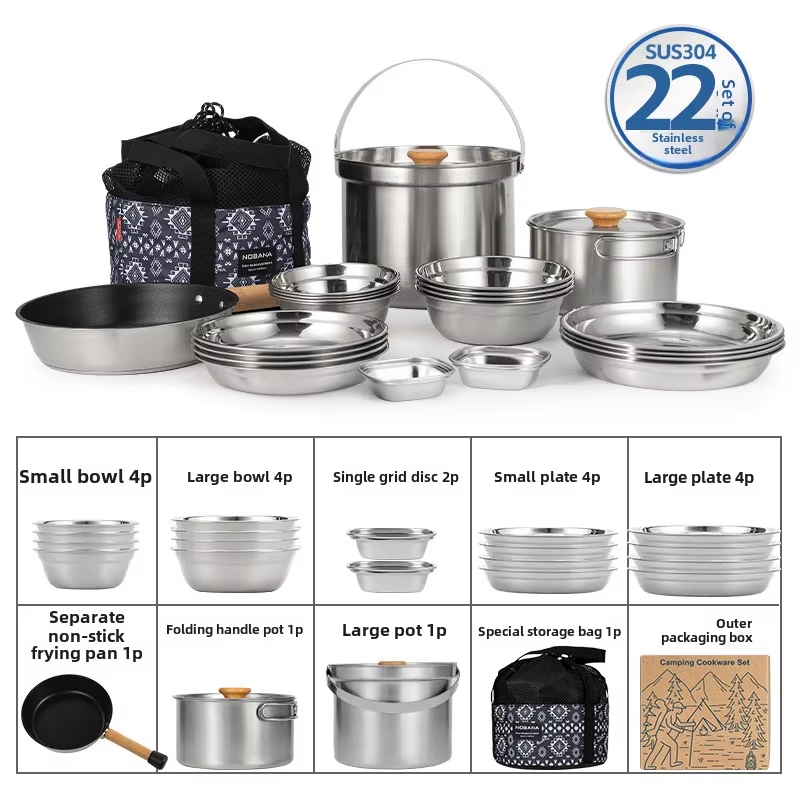 Camping Cooking Utensil Bag - NOBANA Il più nuovo set di