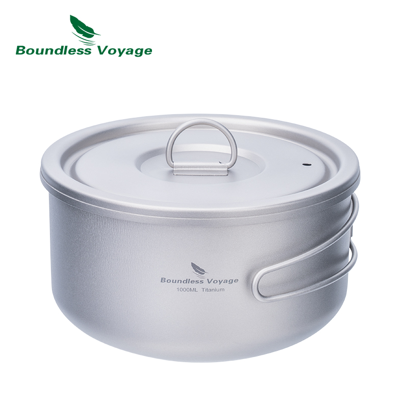 Camping Cooking Utilities - Boundless Voyage Pentola da campeggio in