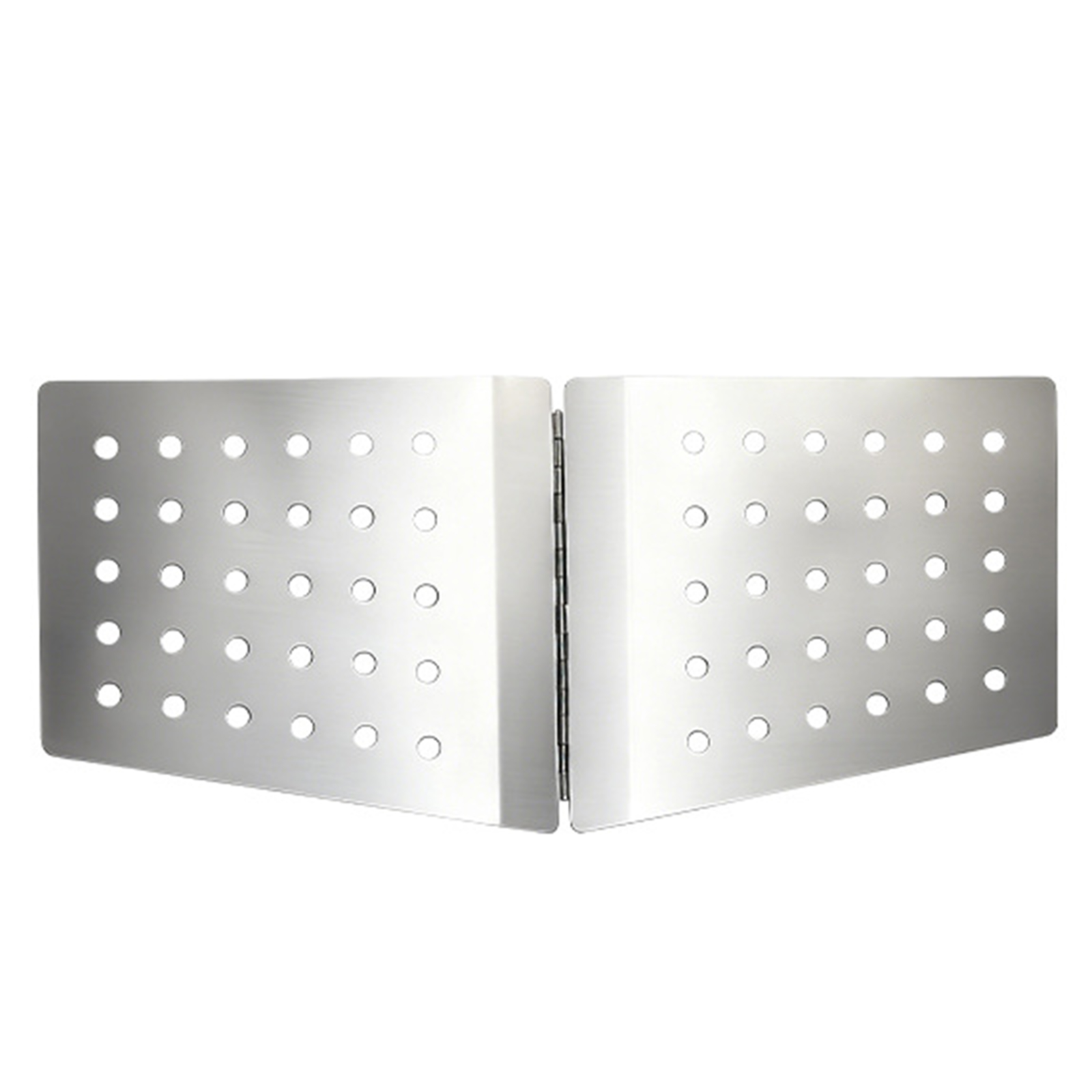 Camping Cooking Easy - Paravento Pieghevole in Acciaio Inox per