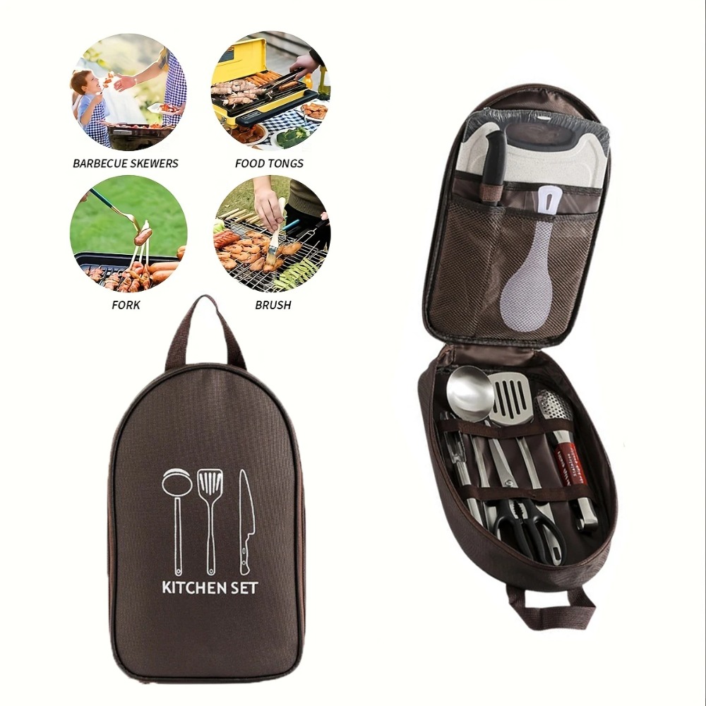 Borsa da cucina portatile per  - Camping Cooking Utensil Bag recensione e prezzo