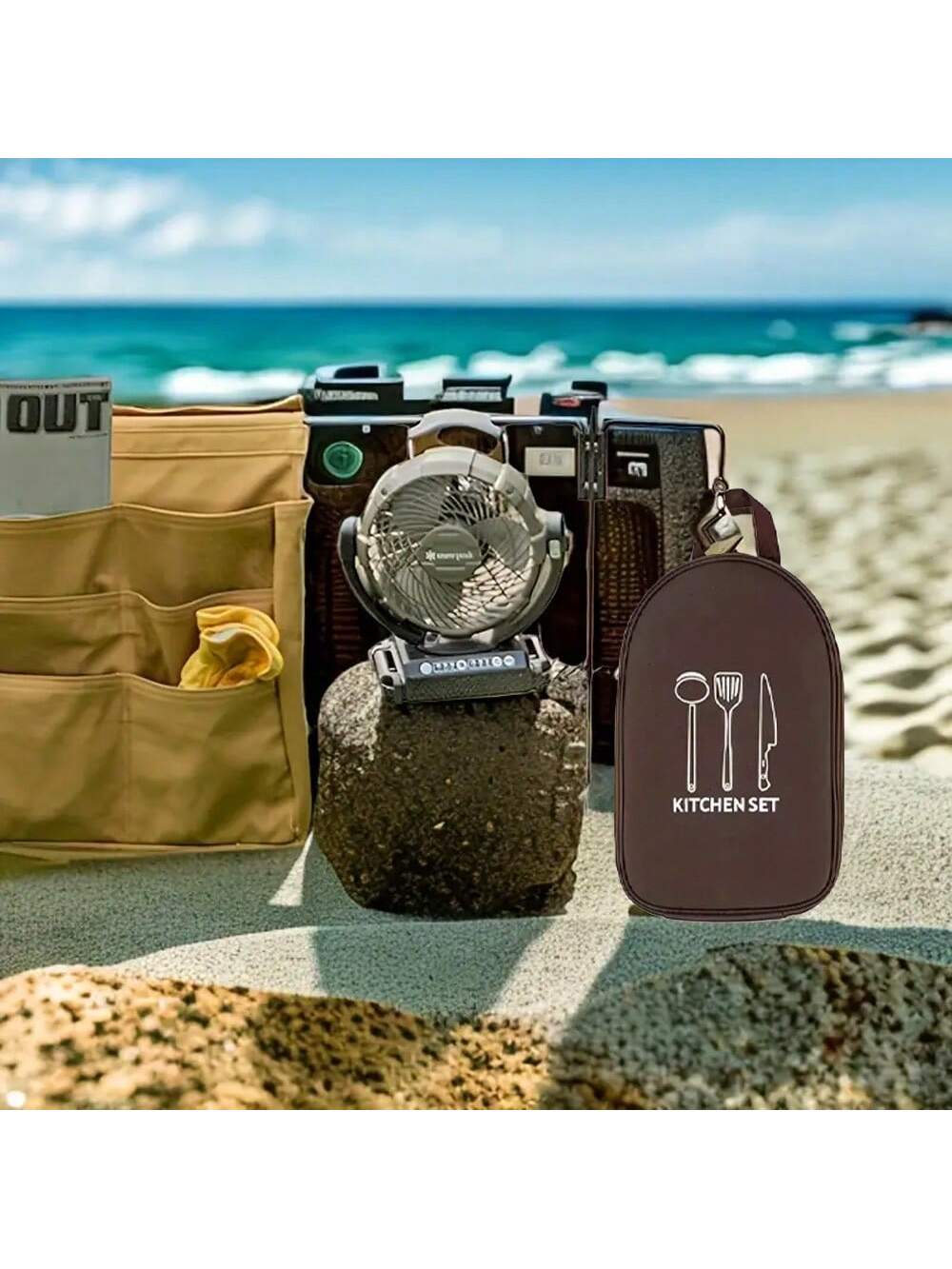 Borsa per riporre pentole da c - Camping Cooking Utensil Bag recensione e prezzo