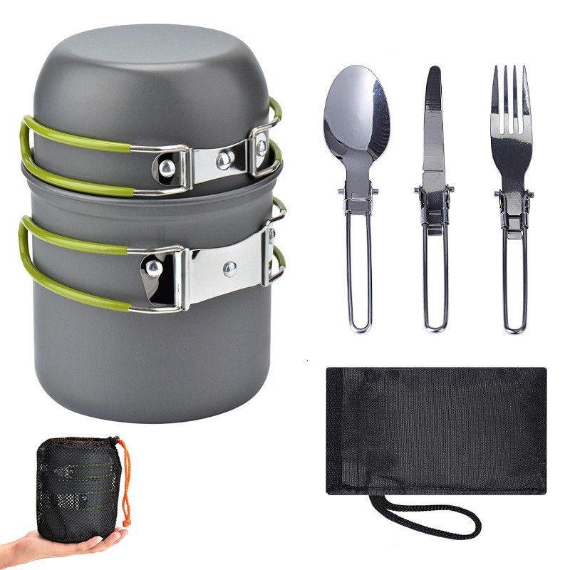 Set di pentole da campeggio po - Camping Cooking Easy recensione e prezzo