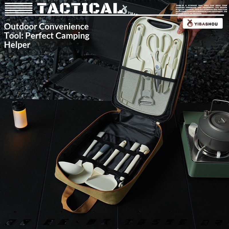 Set di utensili da cucina port - Camping Cooking Utensil Bag recensione e prezzo