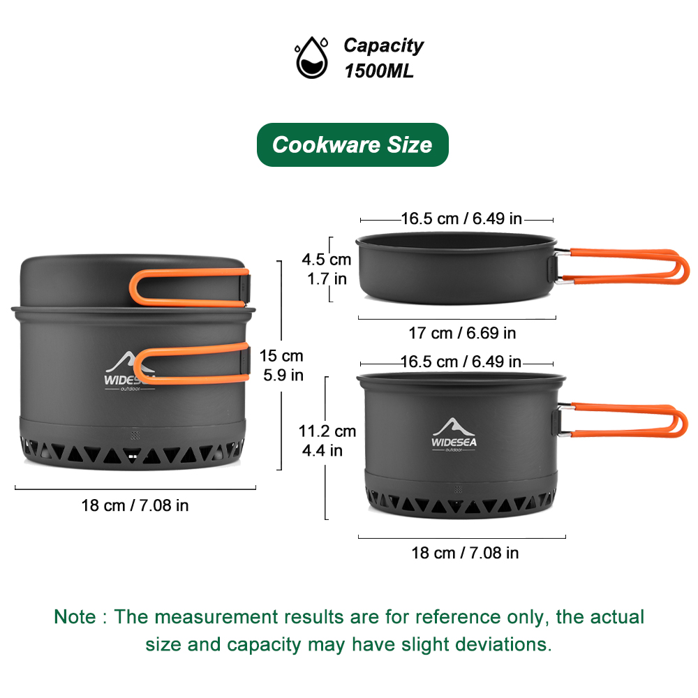 Stoviglie da campeggio Set di  - Camping Cooking Utilities recensione e prezzo
