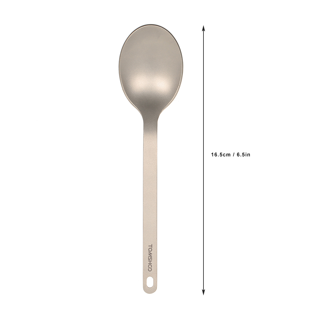 TOMSHOO Stoviglie in titanio C - Camping Cooking Cutlery Set recensione e prezzo