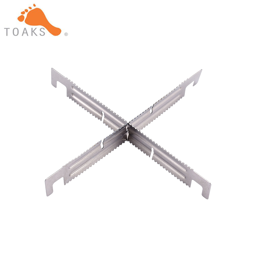 2/4/6pcs toak stufa a legna in - Camping Cooking Wood Stove recensione e prezzo