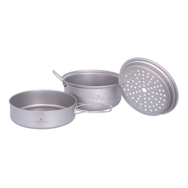Set di pentole da campeggio Bo - Camping Cooking Frying Pan recensione e prezzo