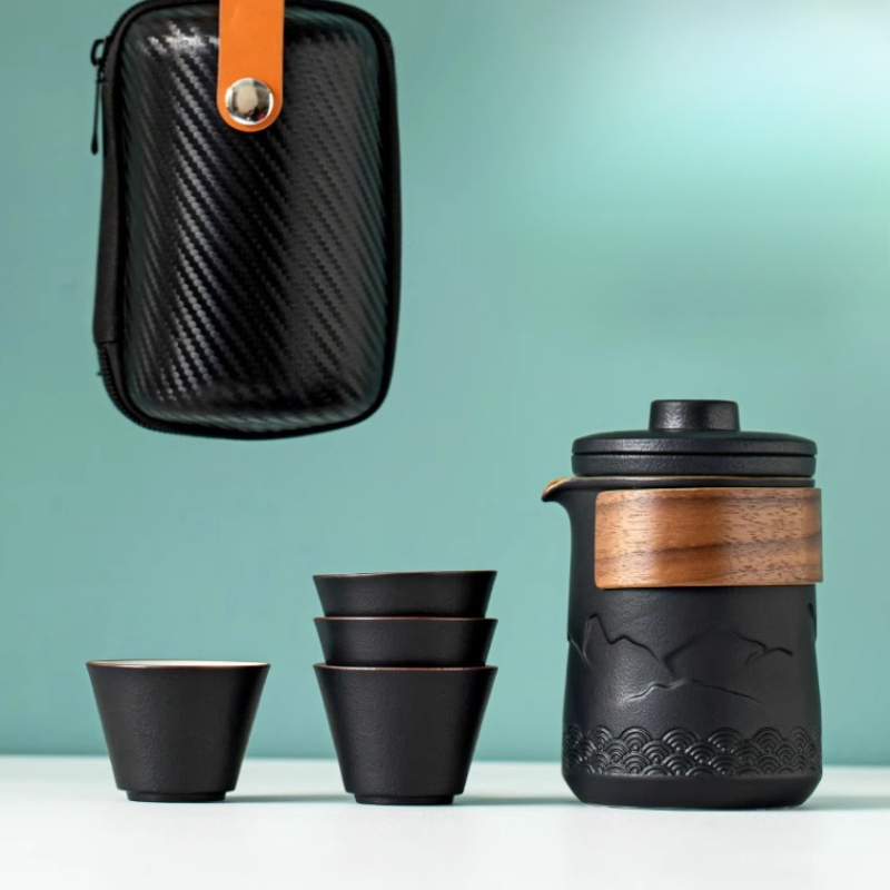 Set da tè da viaggio portatile - Camping Cooking Utilities recensione e prezzo