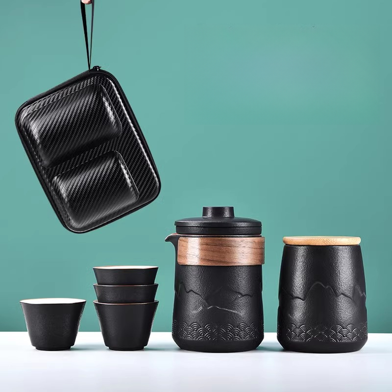 Set da tè da viaggio portatile - Camping Cooking Utilities recensione e prezzo