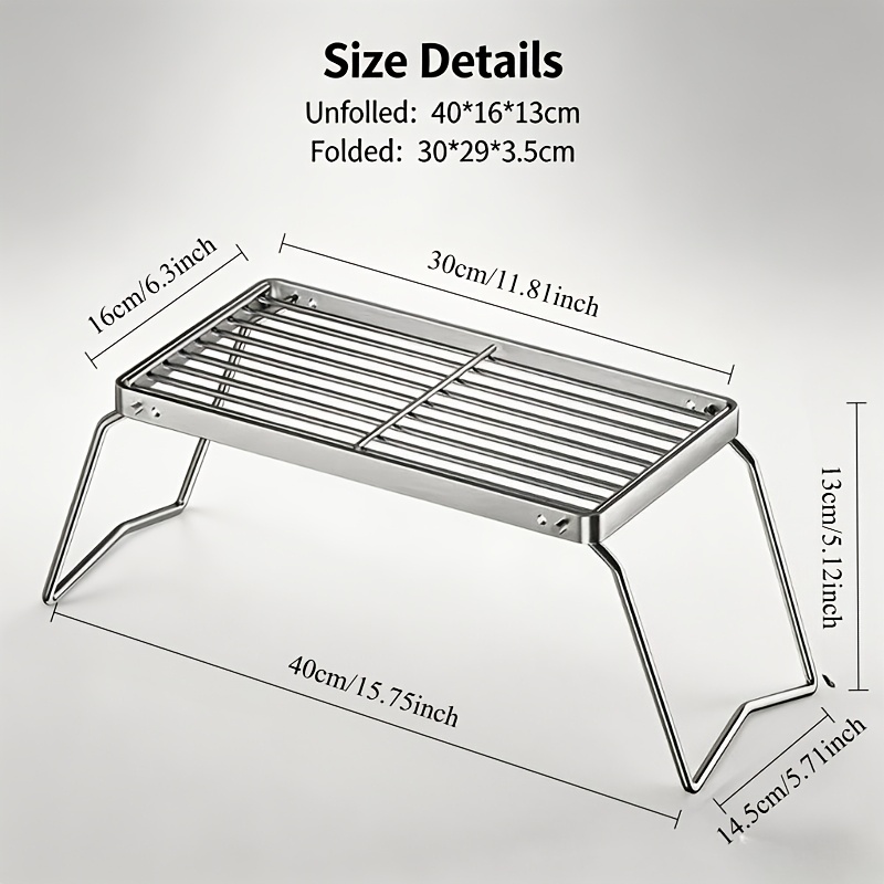 Supporto pieghevole portatile  - Camping Cooking Utilities recensione e prezzo