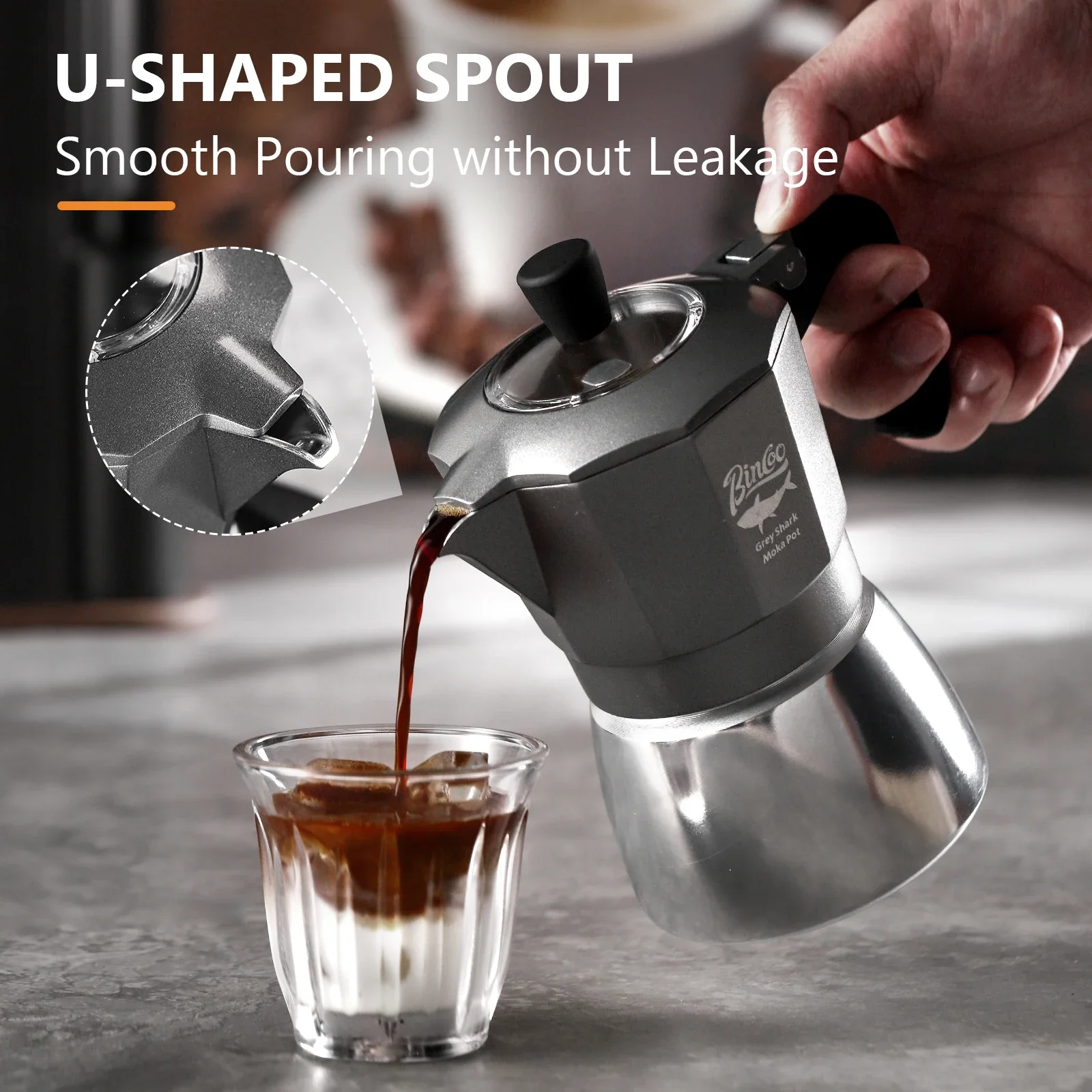 Bincoo Caffettiera Moka a Dopp - Camping Cooking Utilities recensione e prezzo