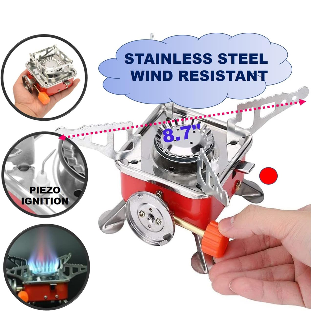 Bruciatore portatile da campeg - Camping Cooking Wood Stove recensione e prezzo