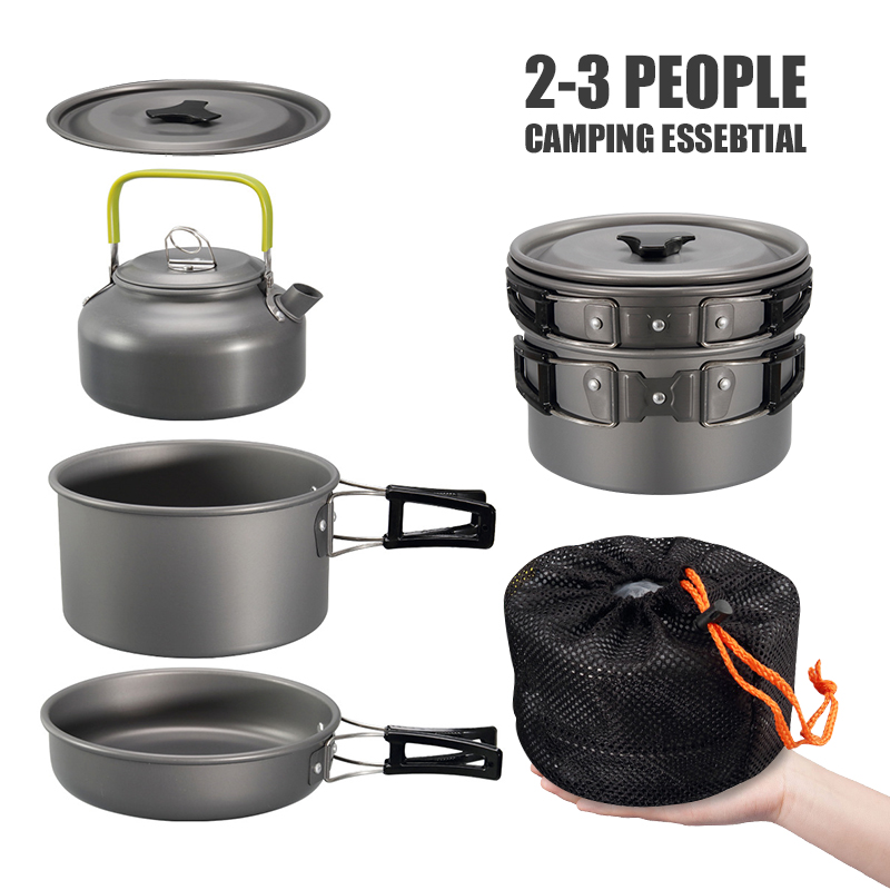 WESTTUNE Kit di pentole da cam - Camping Cooking Utilities recensione e prezzo