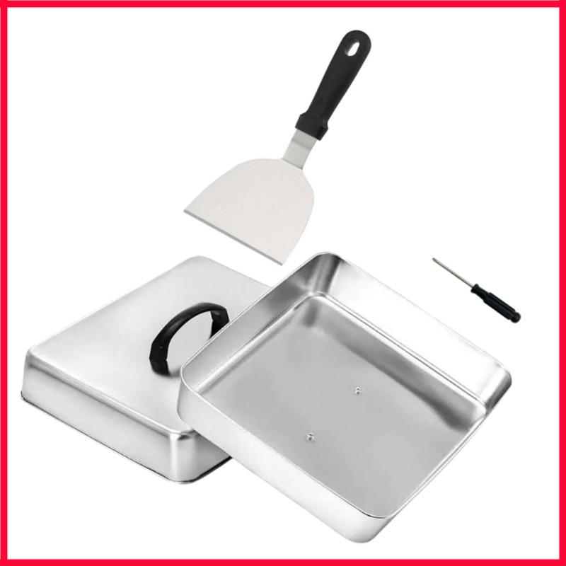 XX9B Coperchio quadrato con ma - Camping Cooking Flat Top recensione e prezzo