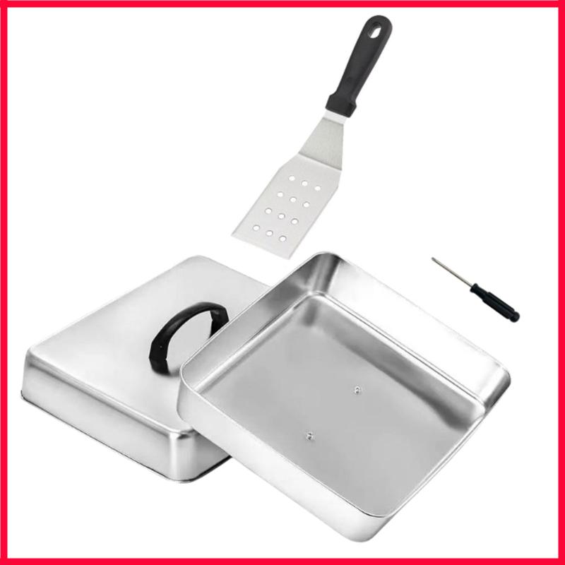 XX9B Coperchio quadrato con ma - Camping Cooking Flat Top recensione e prezzo