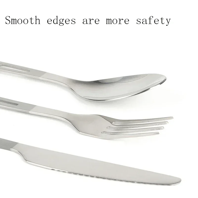 HWZBBEN Titanium Fork Spoon Kn - Camping Cooking Cutlery Set recensione e prezzo