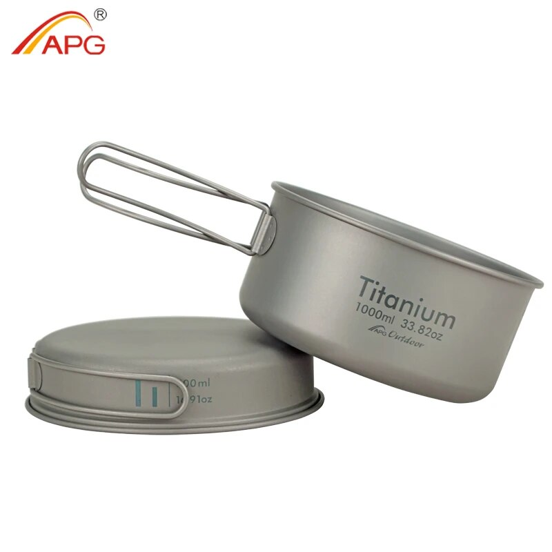 APG Ultralight Titanium Pan Ou - Camping Cooking Rack recensione e prezzo