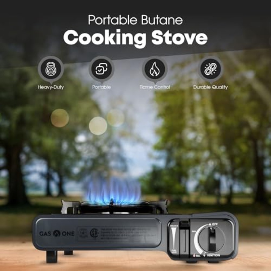 GasOne GS-1000G-KIT Fornello a - Camping Cooking Flat Top recensione e prezzo