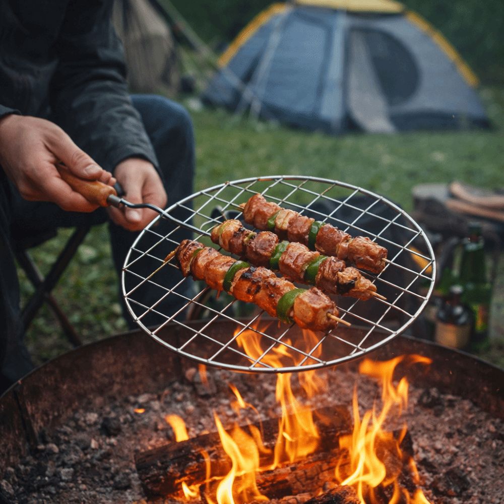 Griglia Portatile in Acciaio I - Camping Cooking Rack recensione e prezzo