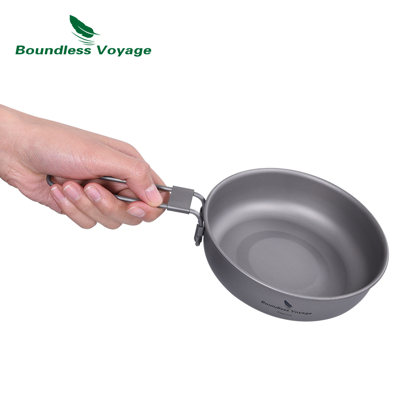 Boundless Voyage Padella ultra - Camping Cooking Frying Pan recensione e prezzo