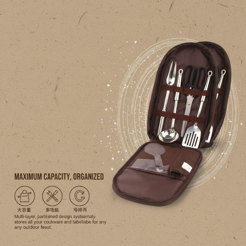 Borsa da cucina per esterni, b - Camping Cooking Utensil Bag recensione e prezzo
