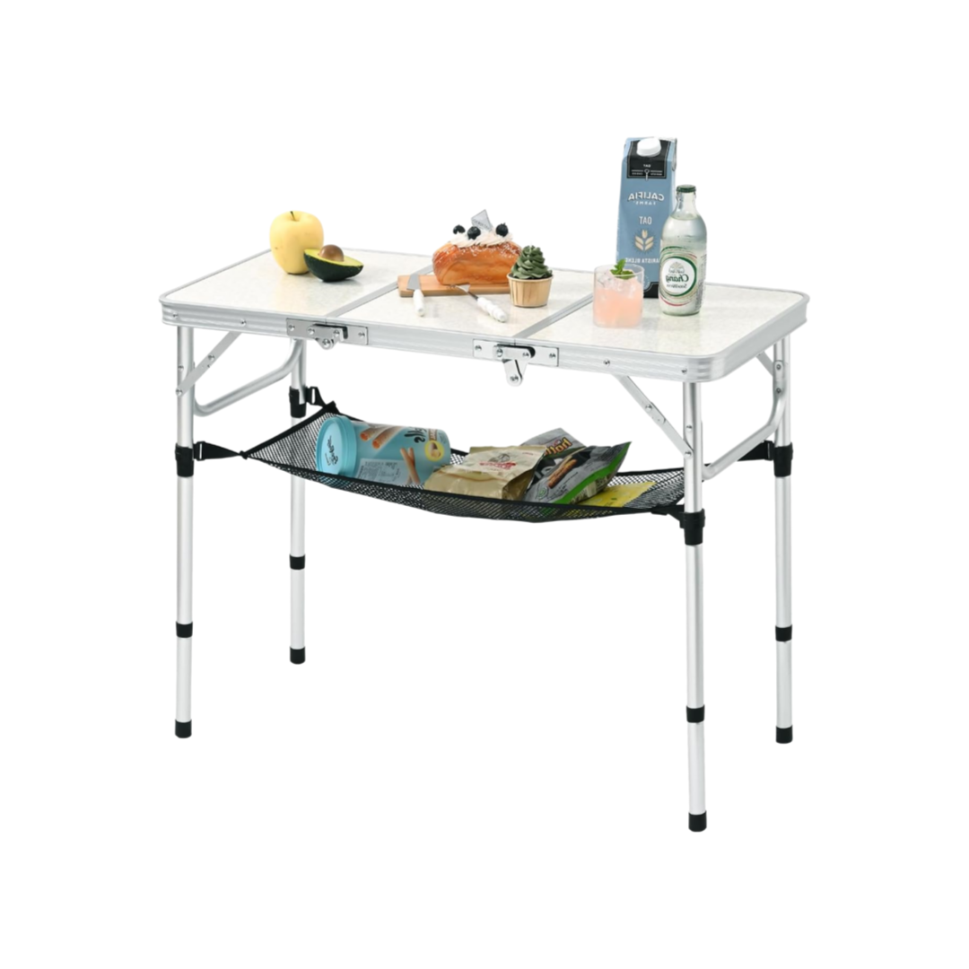 Tavolo da Campeggio Pieghevole - Camping Cooking Table With Storage recensione e prezzo