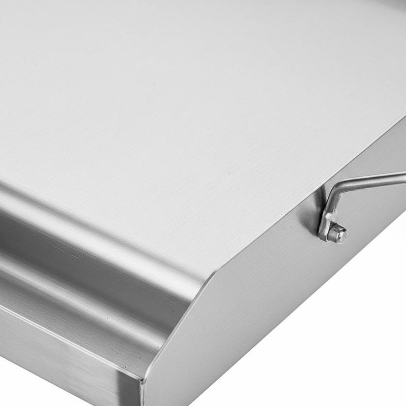 Piastra rettangolare piatta 17 - Camping Cooking Flat Top recensione e prezzo