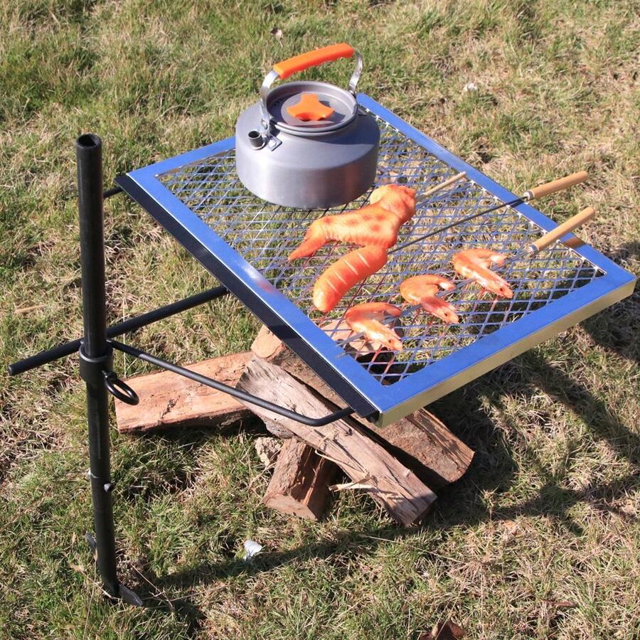 360 °   Griglia Girevole Regol - Camping Cooking Open Fire recensione e prezzo