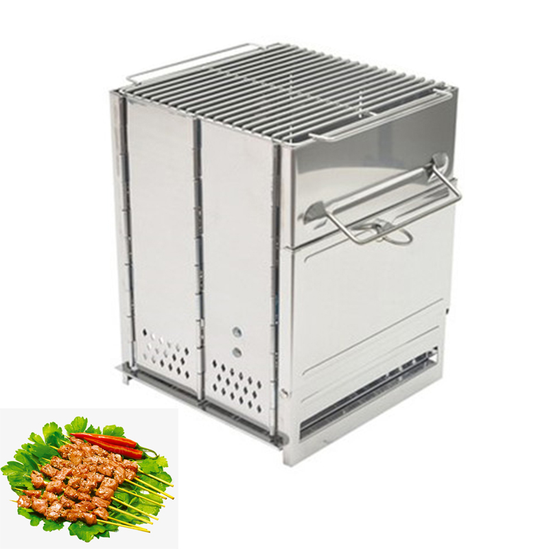 Stufa a Legna per Campeggio, A - Camping Cooking Wood Stove recensione e prezzo