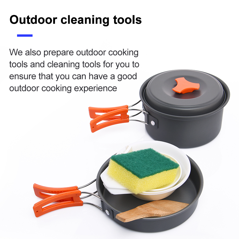 Widesea Set di pentole da camp - Camping Cooking Cutlery Set recensione e prezzo