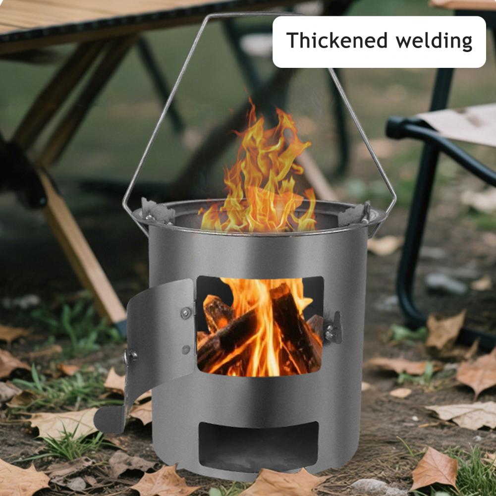 Fornello da campeggio a legna  - Camping Cooking Easy recensione e prezzo