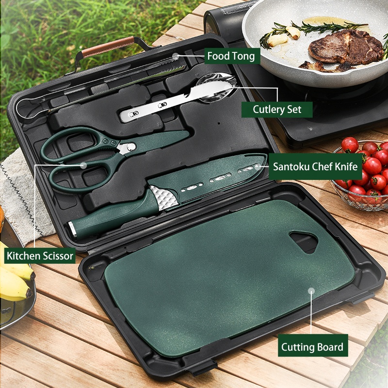 Attrezzatura da campeggio Kit  - Camping Cooking Essentials Kit recensione e prezzo