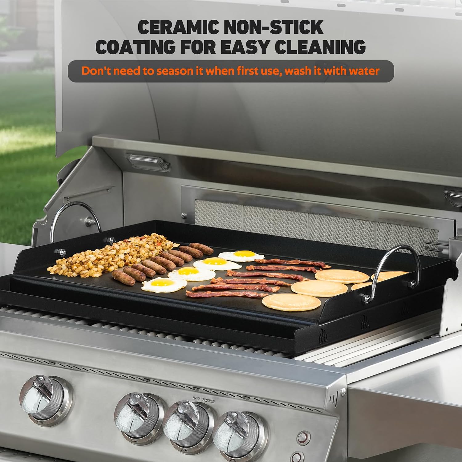 Piastra universale per barbecu - Camping Cooking Flat Top recensione e prezzo