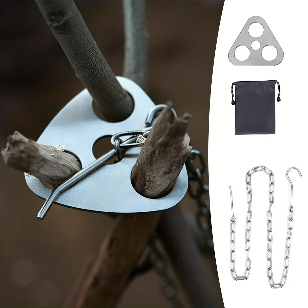 Set di treppiede per barbecue  - Camping Cooking Utilities recensione e prezzo