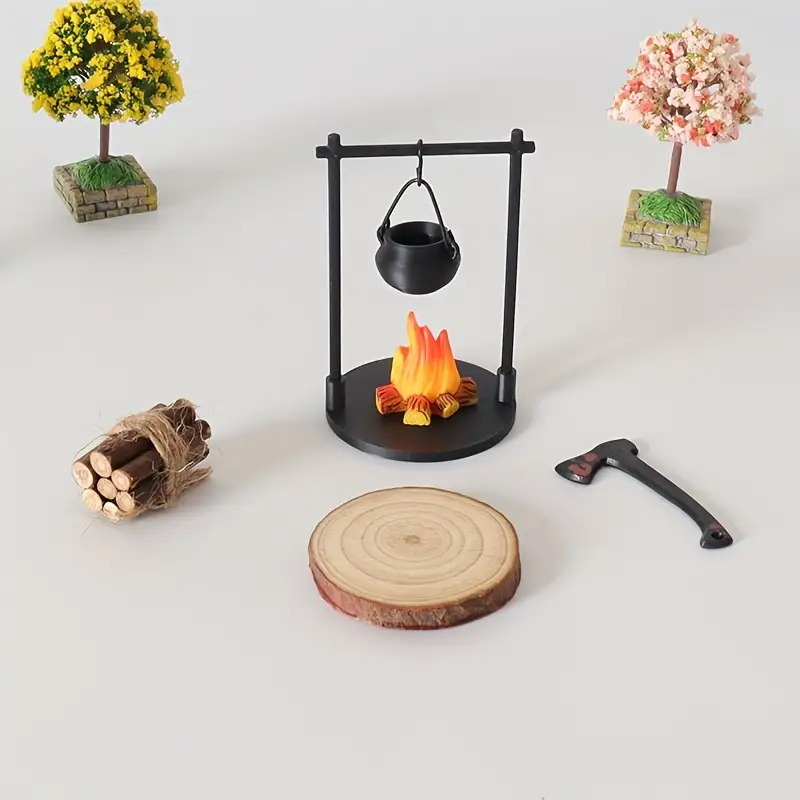 Mini falò sospeso stufa pentol - Camping Cooking Utilities recensione e prezzo