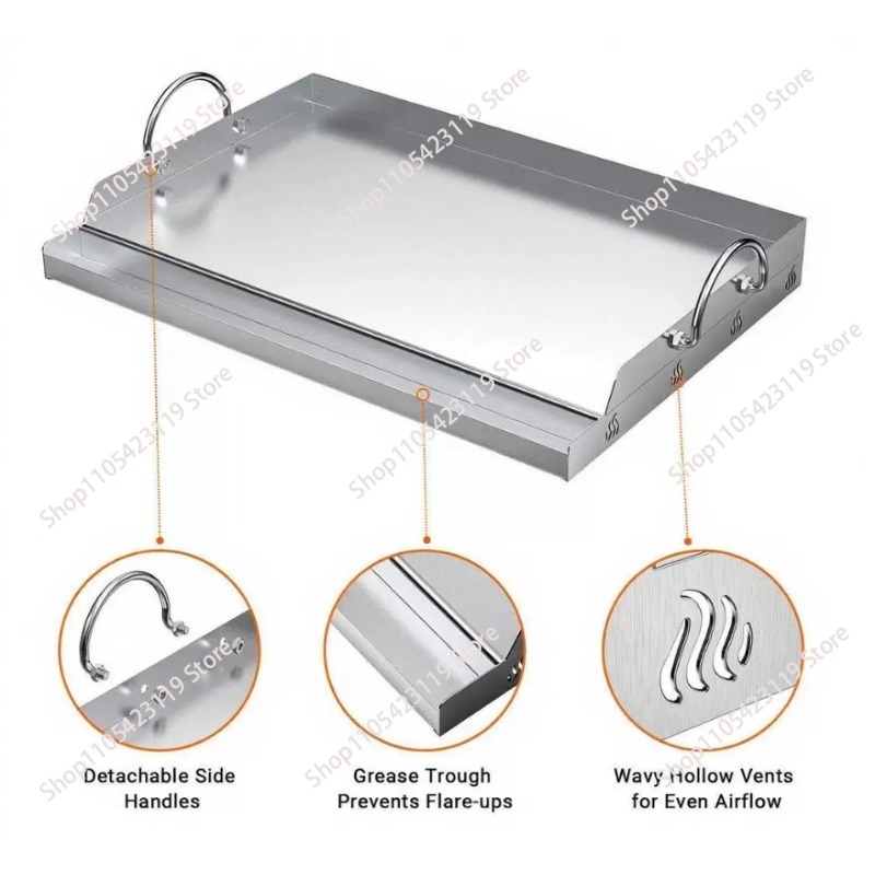 Piastra in Acciaio Inossidabil - Camping Cooking Flat Top recensione e prezzo
