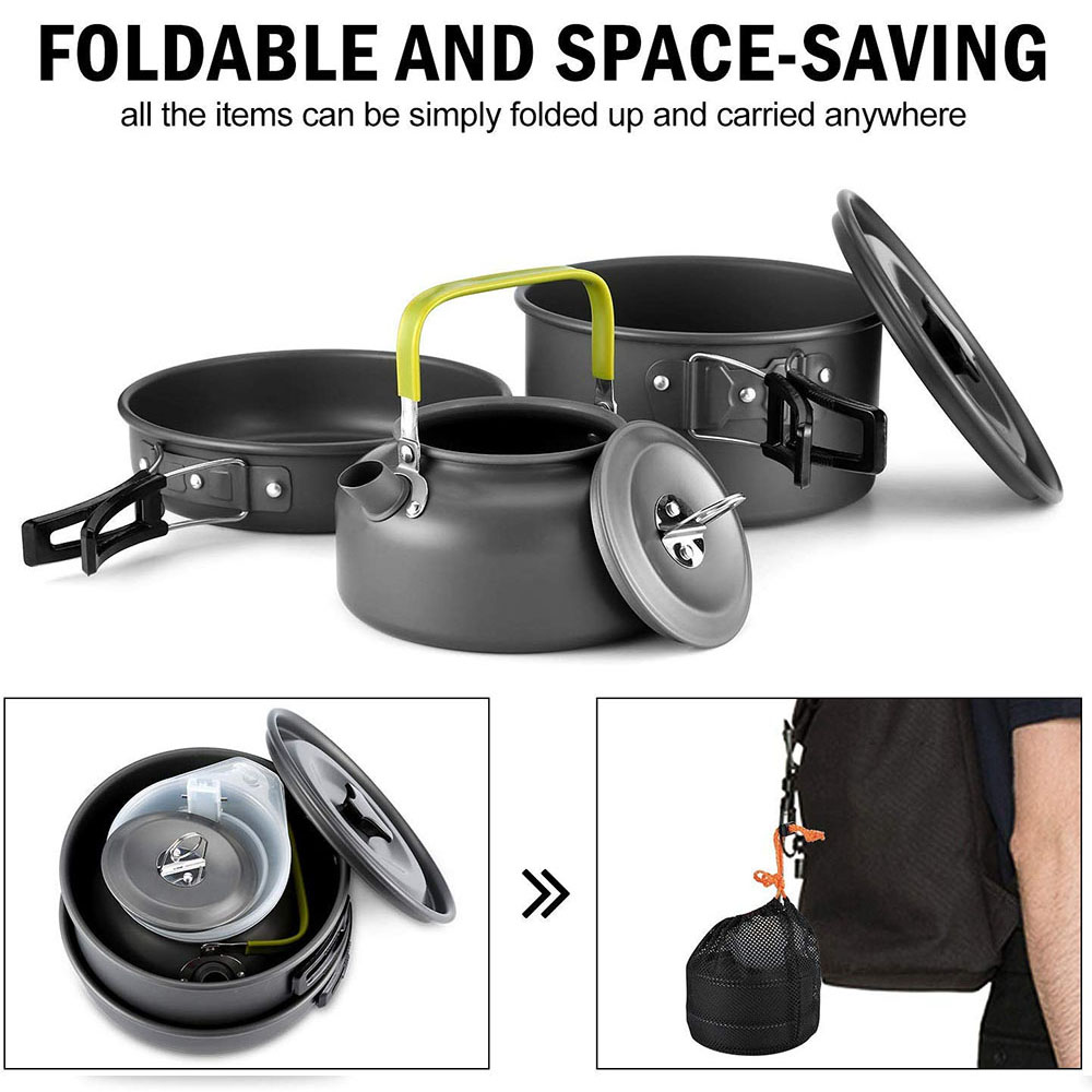Set di utensili da cucina per  - Camping Cooking Utilities recensione e prezzo